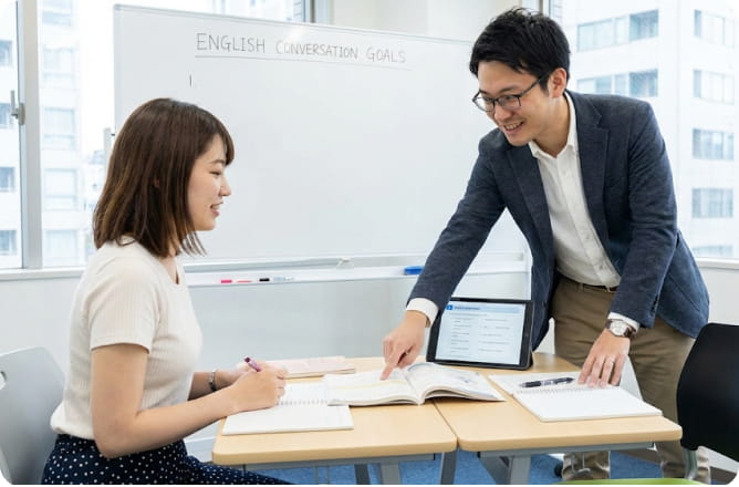 男性と女性の写真